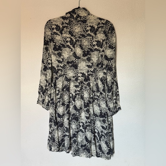 Anthropologie 34 of 52 Conversations Shirt Dress size 4 NWOT - Picture 3 of 7